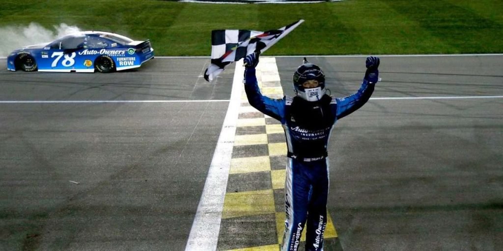 Truex Rolls Into Charlotte Off Kansas Win